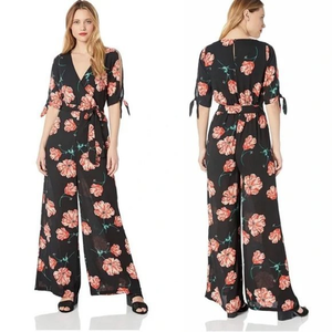 NWT Women's Jack BB Dakota‎ Do You Poppy Jumpsuit Size M Floral Boho Summer.